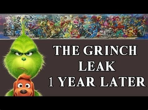 My Theory On the Grinch Leak: 5 Years Later : r/smashbros